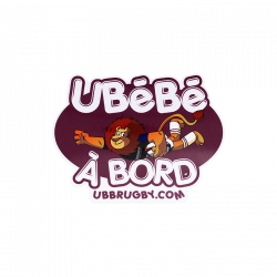STICKER UBEBE A BORD - UBB