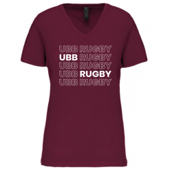 T-SHIRT FEMME RUGBY - UBB