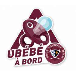 STICKER BEBE A BORD - UBB